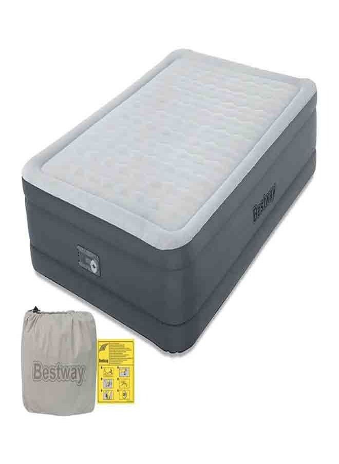 Bestway - BESTWAY Fortech Airbed Queen Snugable Top Built-in AC Pump 203cm x 152cm x 46cm  26-69075 - Image 1