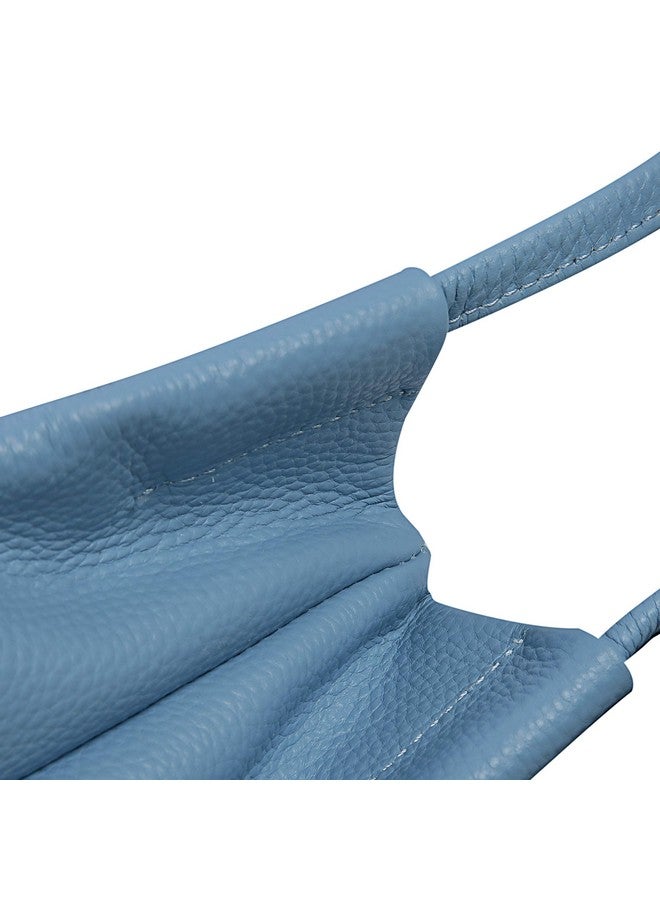 آي سوي حقائب إيزوي النسائية الكبيرة - حقيبة يد جلدية، حقيبة كتف، حقيبة يد - دلو، حقيبة يد، حقيبة هوبو - حقائب يد نسائية (أزرق فاتح - ليتشي) - Image 4