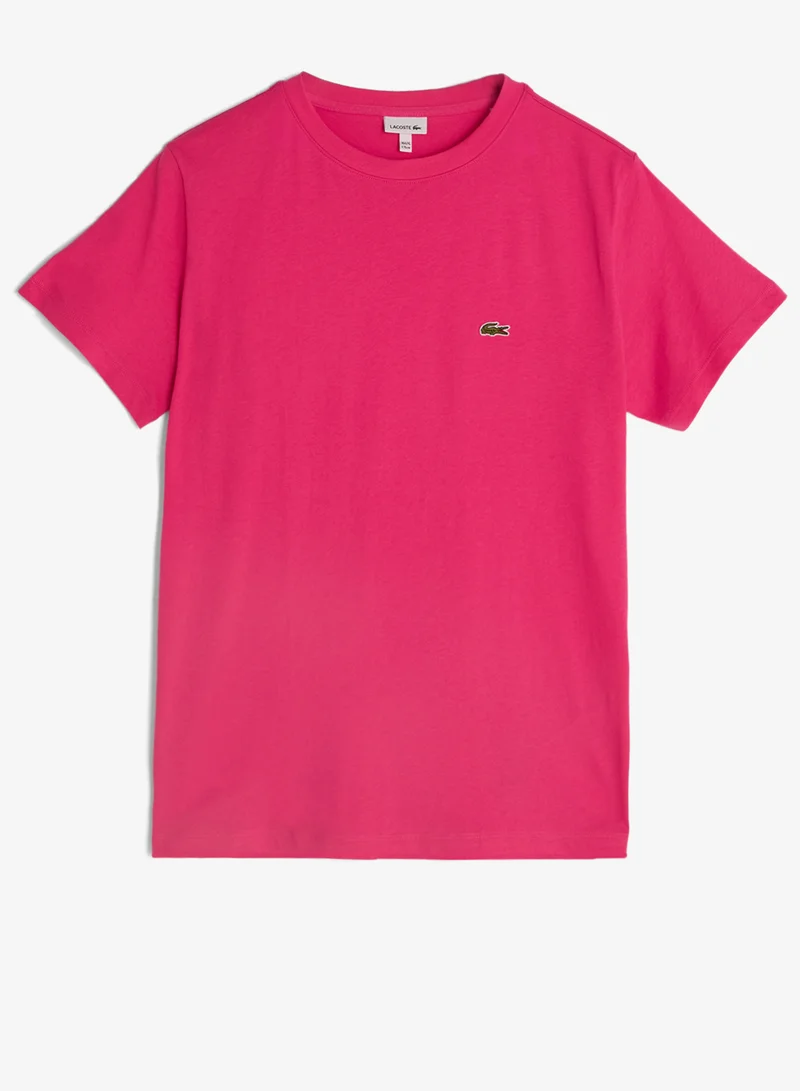 Lacoste Youth Logo Detail Crew Neck T-shirt