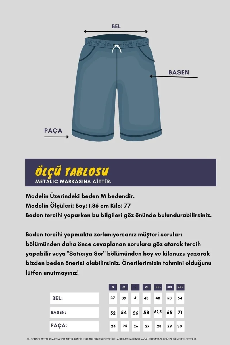 mmetalic Regular Fit Black Men's Shorts with Side Pockets