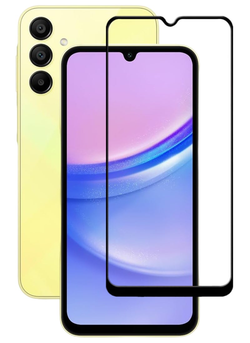 ACLIX Antistatic ESD Dustproof Premium Quality High Definition Tempered Glass Screen Protector Designed For Samsung Galaxy A15 - Image 1