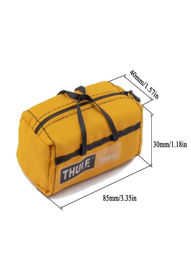 RXZIXYL Simulated Mini Luggage Miniature Decoration Scale Sports Travel Bag for 1/10 RC Crawler Accessories (RC185-B03) - Image 5