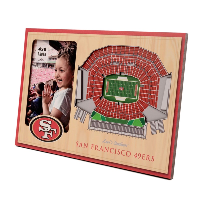 YouTheFan NFL San Francisco 49ers 3D StadiumViews Picture Frame - Image 1