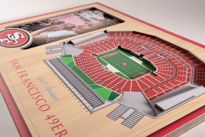 YouTheFan NFL San Francisco 49ers 3D StadiumViews Picture Frame - Image 3
