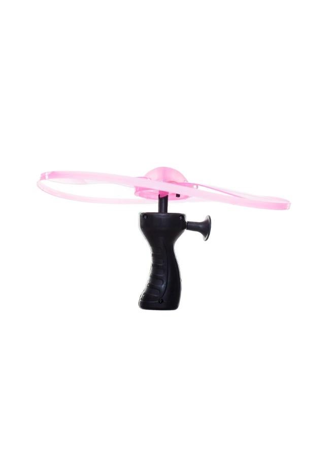 Flying Disc Outdoor Toy Pink and Black 