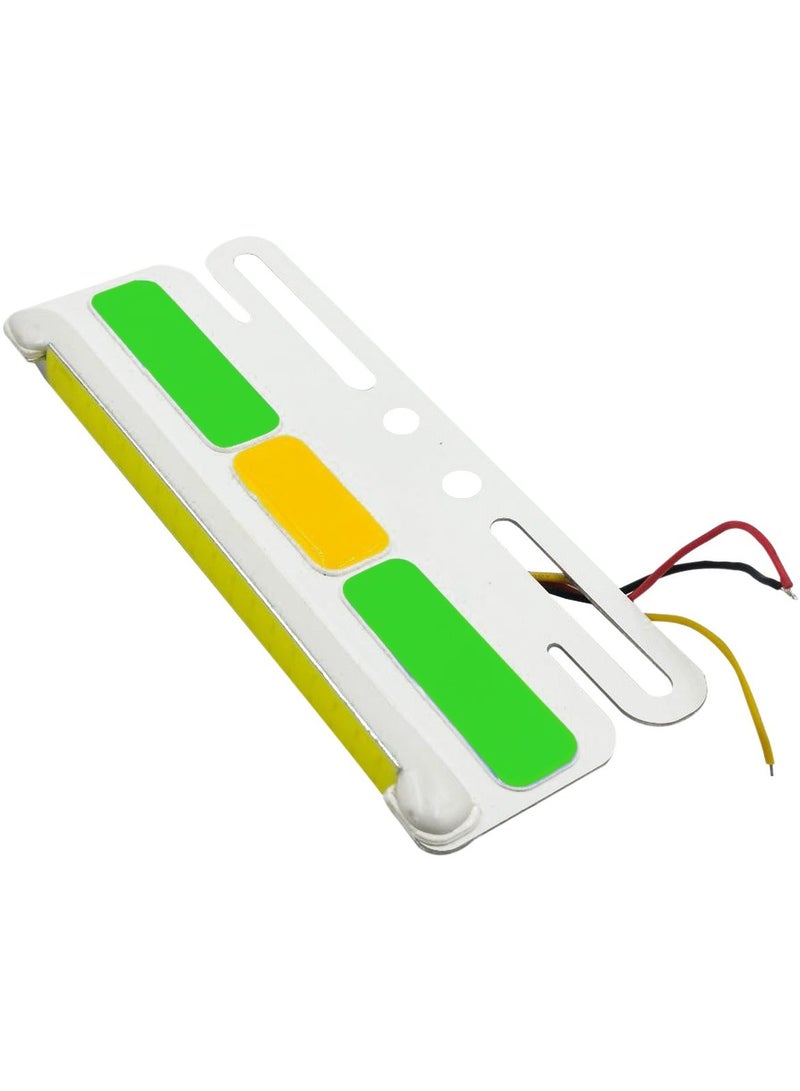 MUNTAQI Green u0026 Yellow - LED Marker Light BL 10712 - Universal Vehicle Light, Dual-Color Vehicle Light, Durable Signal Lamp - Image 4
