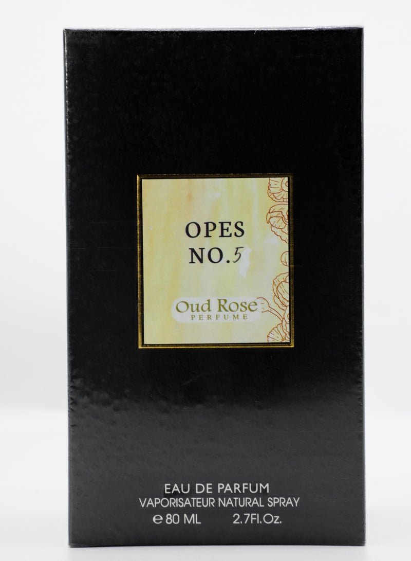 Oud Rose Perfumes Opes No5 For Unisex Eau De Parfum 80ml - Image 3