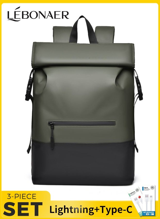 lebonaer Lightweight Travel Backpack with Multi-compartment, Water-Resistant, 7.9-inch iPad Pocket - 44cm Casual Daypack for Outdoor, Work, School - Image 1