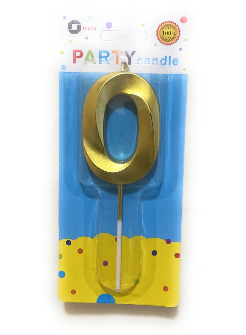 ITALO Party Number 0 Candle