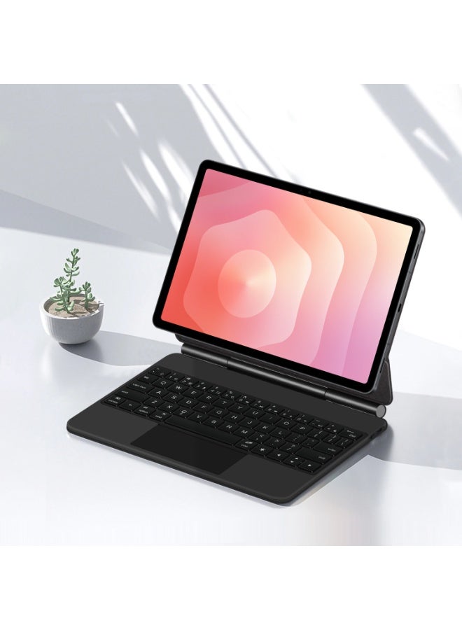 general Case for Samsung Galaxy Tab S11 Ultra 14.6" (2025) – Magnetic Floating Cantilever Stand, Multi-Touch Trackpad, 7-Color Backlit, Dex Mode, AI Shortcut Key, Charcoal - Image 2