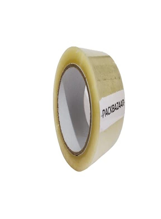 PACKBAZAAR BOPP Packaging Clear Tape (Transparent) | 48mm x 60 Meter | Pack of 2 | for Packaging, Decorating and DIY - Image 4