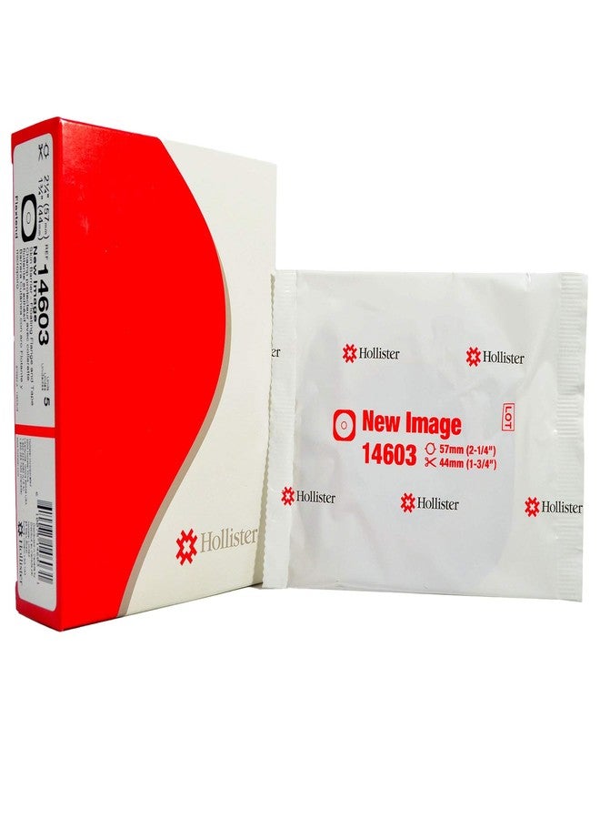 New Image Colostomy Barrier New Image Flextend 2-1/4" Flange Red Code Hydrocolloid Cut-to-fit, Up to 1-3/4" (#14603, Sold Per Box) - Image 3