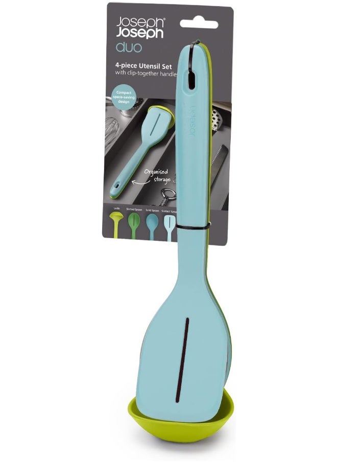 Joseph Joseph Duo Utensil Set 4pcs Multicolor