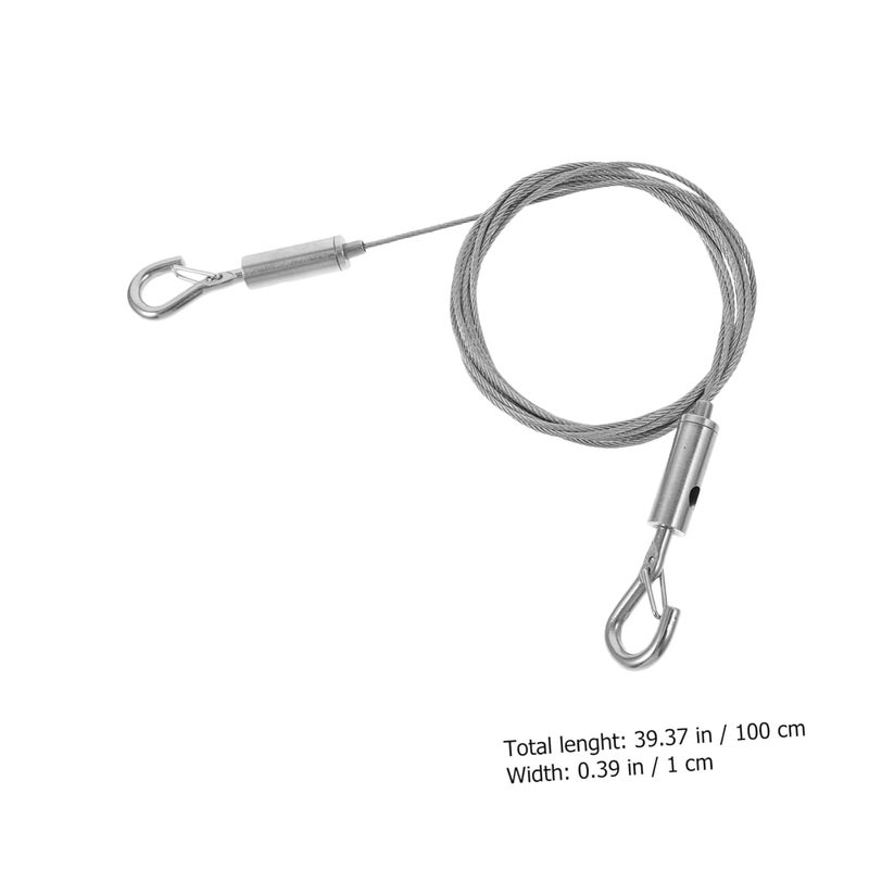 أسلاك الفولاذ المقاوم للصدأ لتعليق الصور - حبال متينة لتعليق الإطارات والمصابيح - Image 3