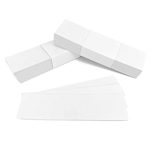 Minomag Label Insert Cards for 1x3 Inch Label Holders, White Cardstock Paper (100 Count) - Image 1