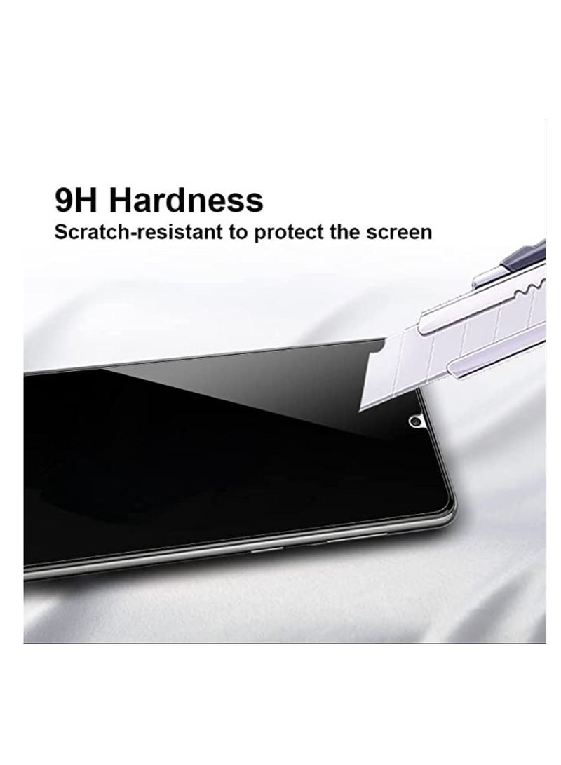 Privacy Screen protector compatible with Samsung Galaxy S22+ / S22 PLUS 5G Screen Protector Tempered Glass [Anti-Glare][HD Full Coverage][Easy Installation][Scratch Resistant][9H Hardness] - Image 3