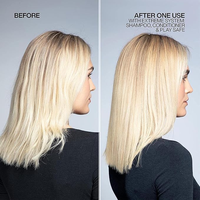 Redken Hair Treatment LeaveIn Heat Protection For Damaged Hair Extreme Play Safe 230 250 ml - Image 4