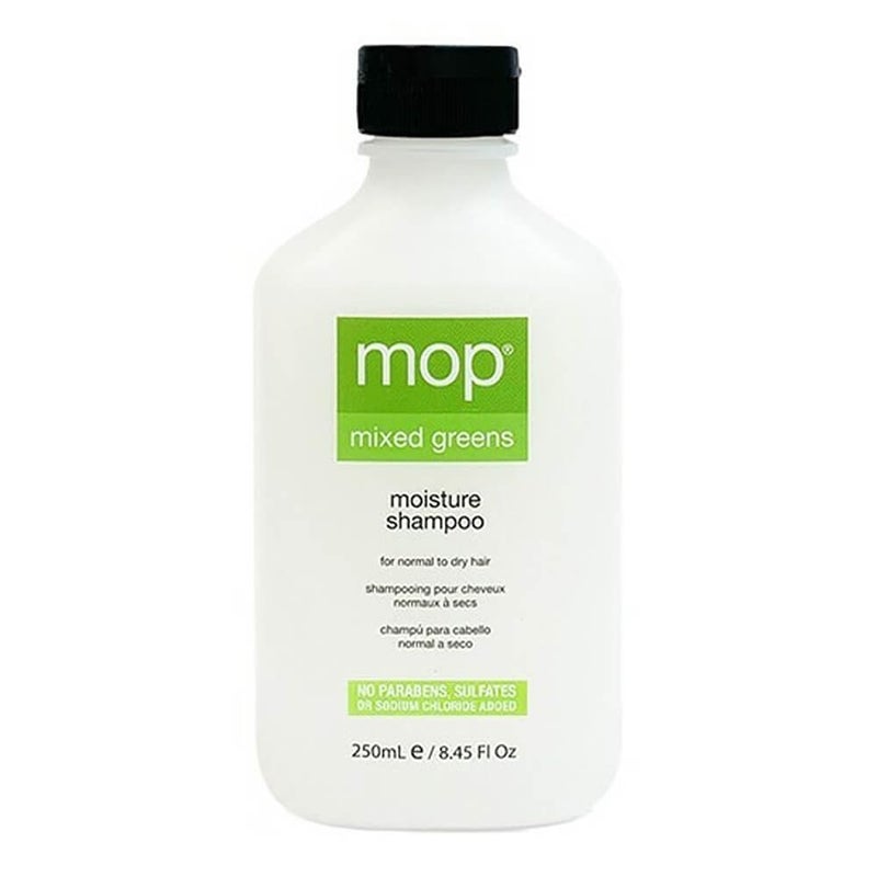 MOP - Mixed Greens Moisture Shampoo - Hydrates, Nourishes & Restores, Adds Softness - 8.45 fl oz - Image 1