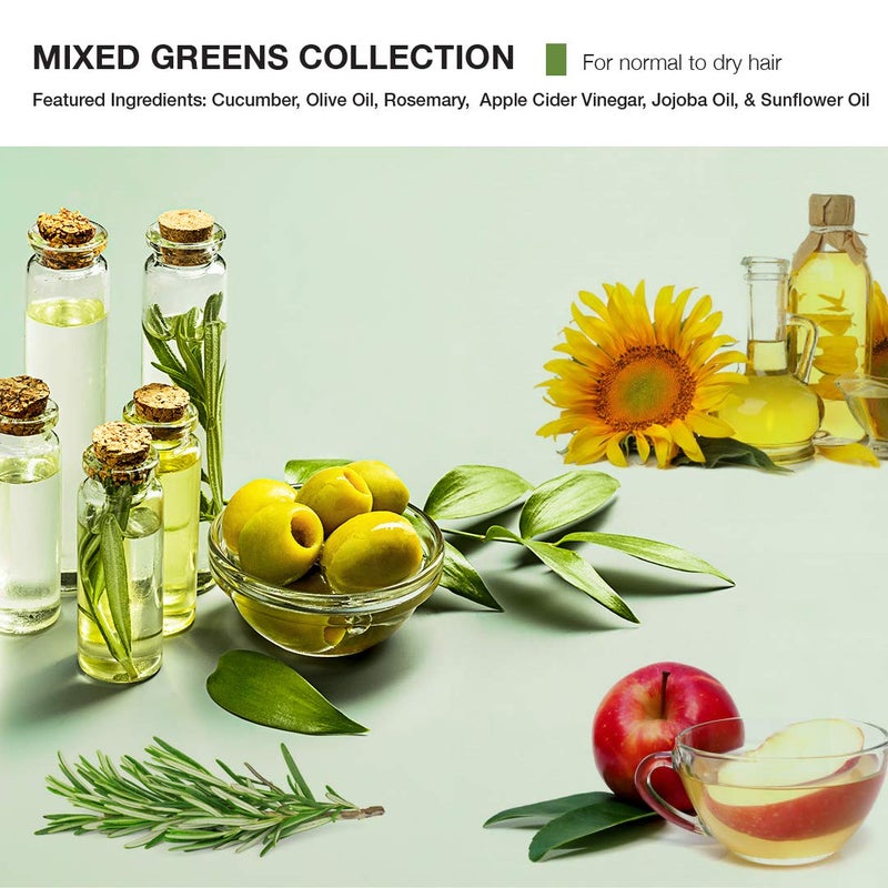 MOP - Mixed Greens Moisture Shampoo - Hydrates, Nourishes & Restores, Adds Softness - 8.45 fl oz - Image 3