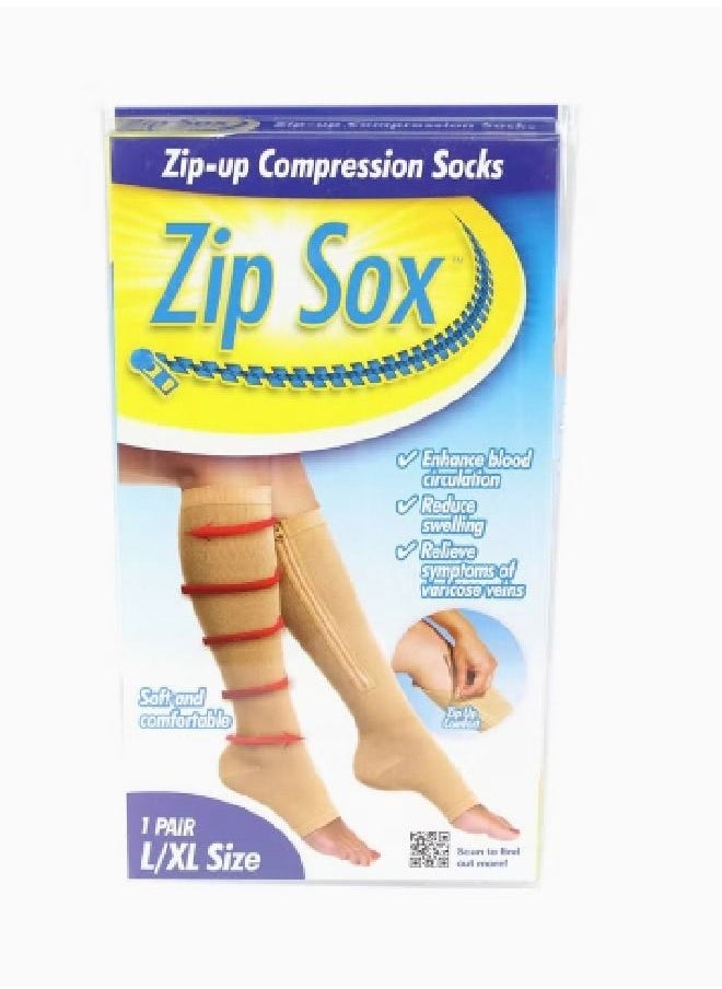 Zip Sox - Compression stockings with a zipper - Image 1