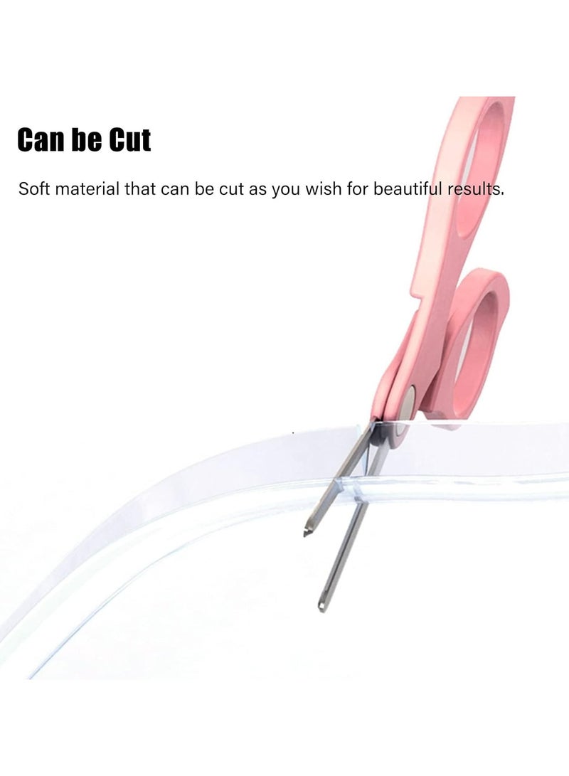 ( 4mLong)Silicone PVC Safety Corner Protector,Edge Protector Strip Clear Baby Proofing Sharp Corners Protectors, Edge Cushion for Home, Preschools, Hospitals, Offices - Image 5