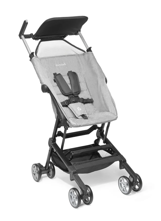 مونشكين Sparrow Ultra Compact Lightweight Easy Fold Stroller Grey