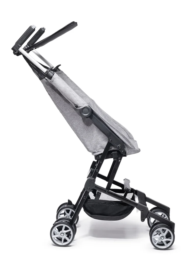 Munchkin Sparrow Ultra Compact Lightweight Easy Fold Stroller Grey
