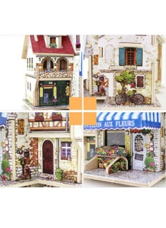 Rolife French Style Flower Shop Wooden DIY Puzzle 155x125x200cm  - Image 3