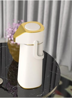 Shiny golden white