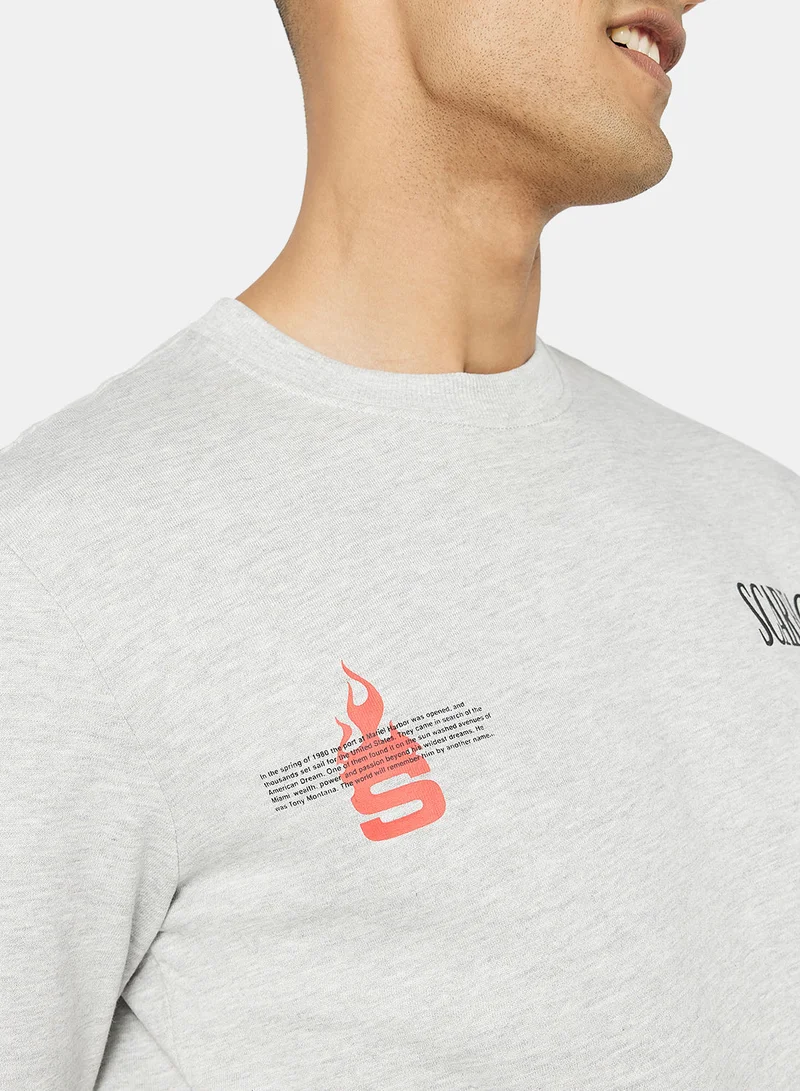 Only & Sons Scarface Crew Neck Sweatshirt