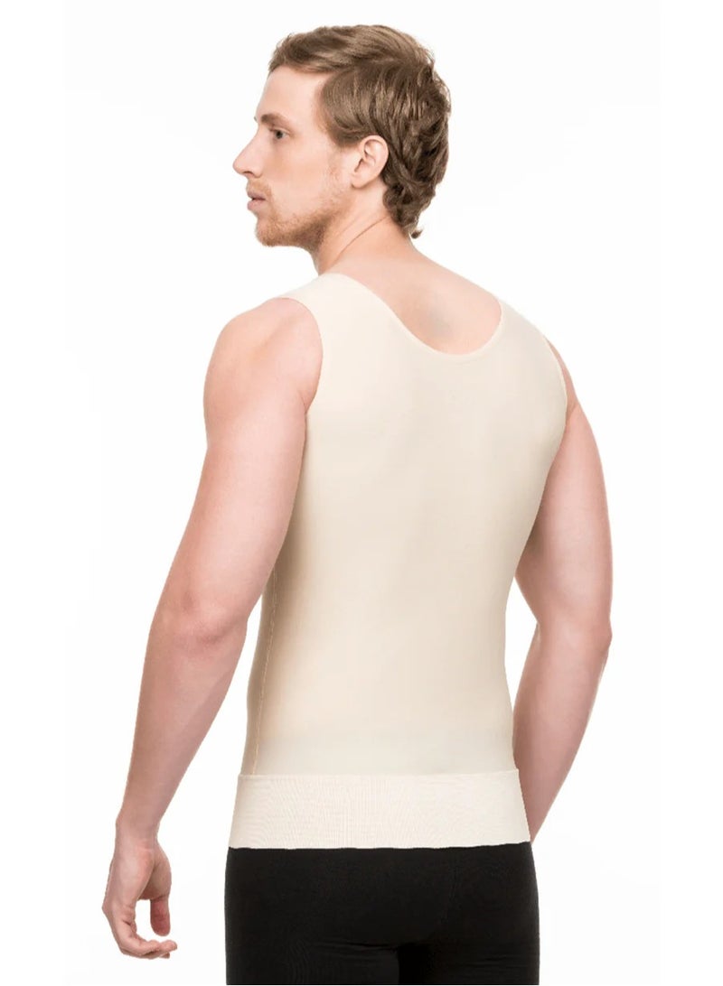 ISAVELA USA Compression Vest with Zipper Comfortable & Supportive Liposuction (- Tummy Tuck (Abdominoplasty) -Chest Surgery (Augmentation and Reconstruction)-  MG03 - Image 3