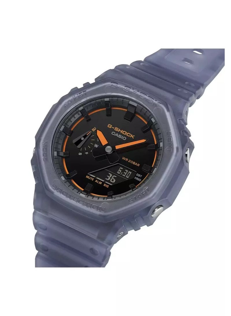 CASIO G-SHOCK Transparent Men Casual Watch GA-2100K-2ADR - Image 2