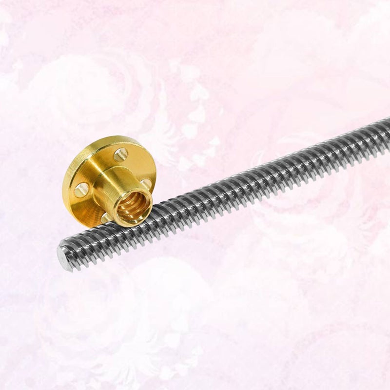 2pcs 3D Printer Parts Screw 150mm with Nut for Stepper Motor Threaded Rod Stainless - Image 4