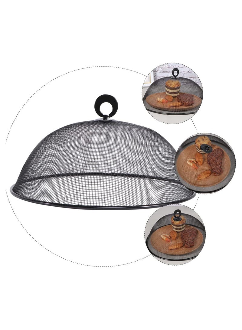 إيوشا 40cm Mesh Food Cover Dome – Fly & Insect Protector for Outdoor & Indoor Use | Reusable Breathable Food Tent with Handle  - Image 1