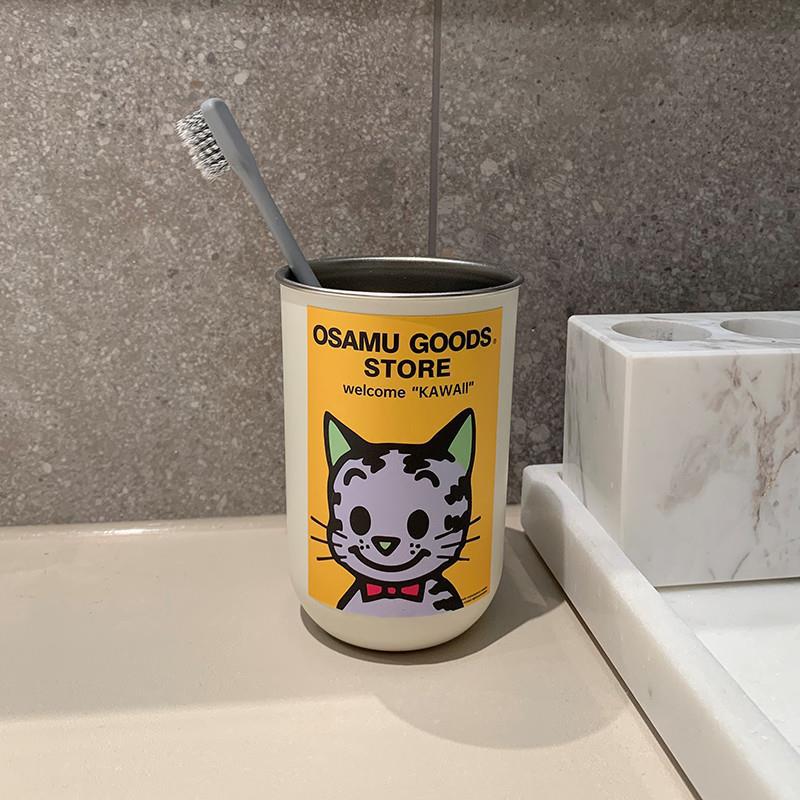Cute Toothbrushing Cup Harada Chi Wash Cup 304 Stainless Steel Household Kidsren'S Mouthwash Cup Student Dormitory High Appearance - Image 5