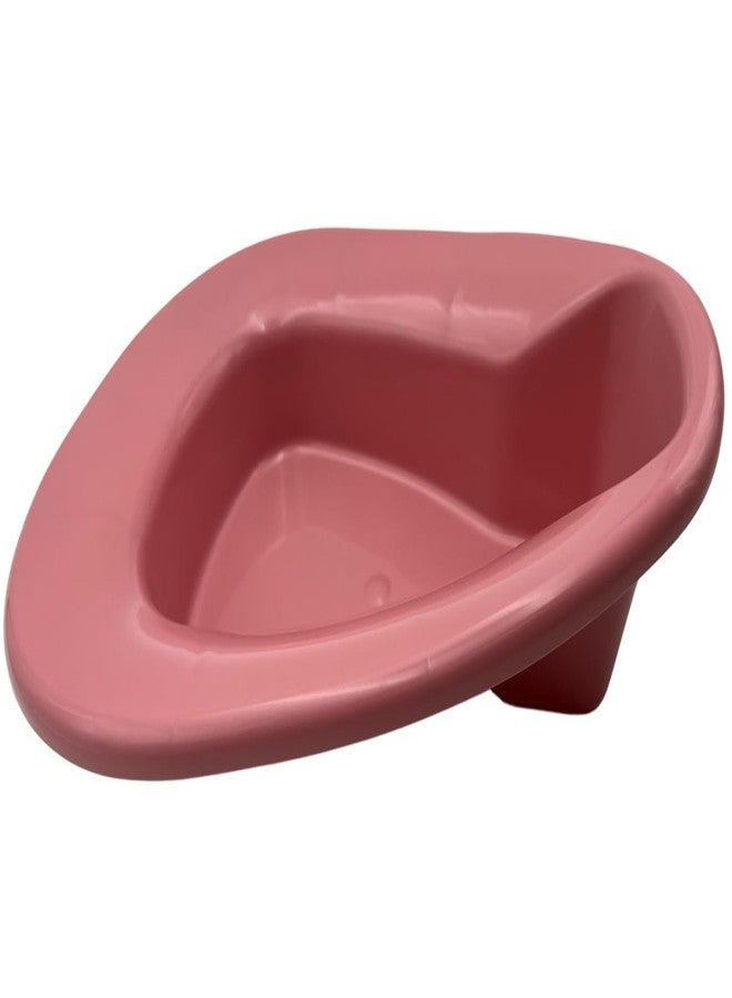 Comfort Axis Heavy Duty Stackable Plastic Bedpan, Rose - 1 Each - Image 4