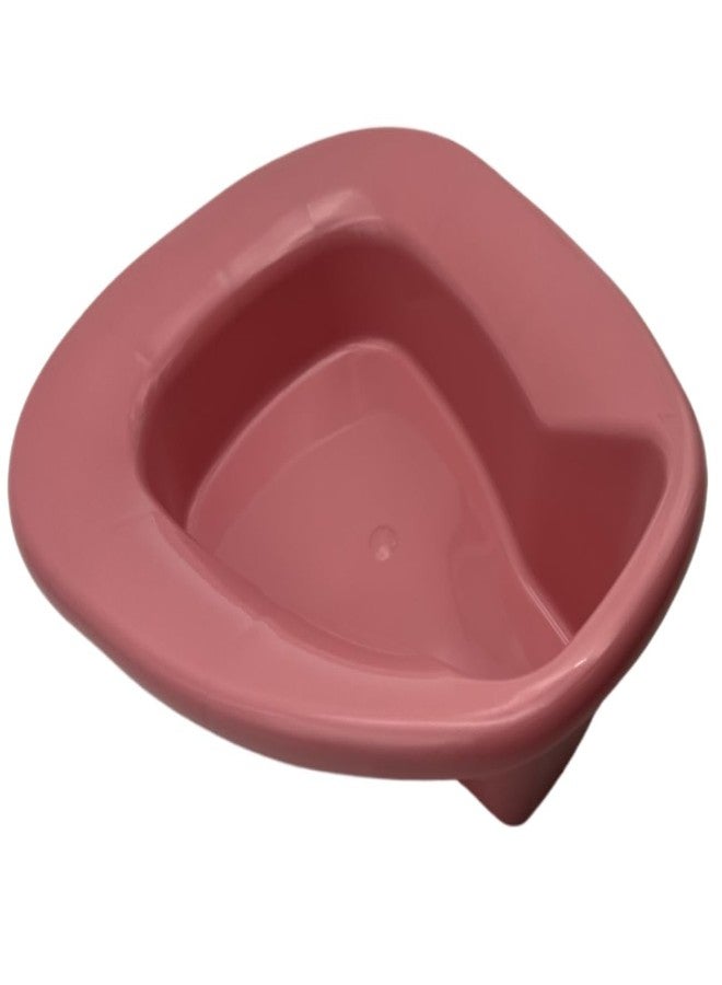 Comfort Axis Heavy Duty Stackable Plastic Bedpan, Rose - 1 Each - Image 3