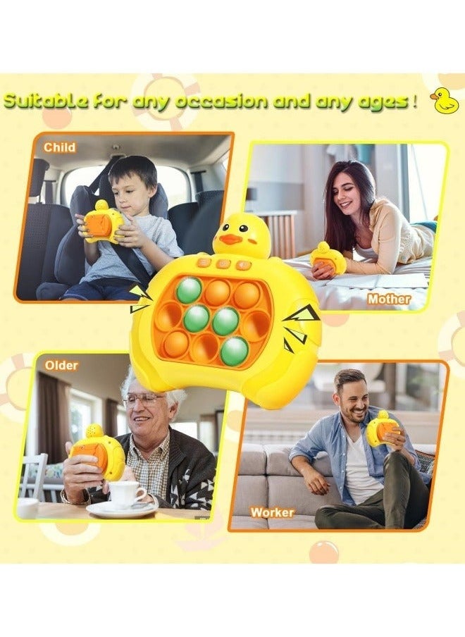 Pop Fidget Games for Kids, Decompression Breakthrough Puzzle Game Machine, Push Bubble Pop Puzzle Game, Quick Push Game Console, Push Button Toy for Kids Girl Boy Birthday Gift.