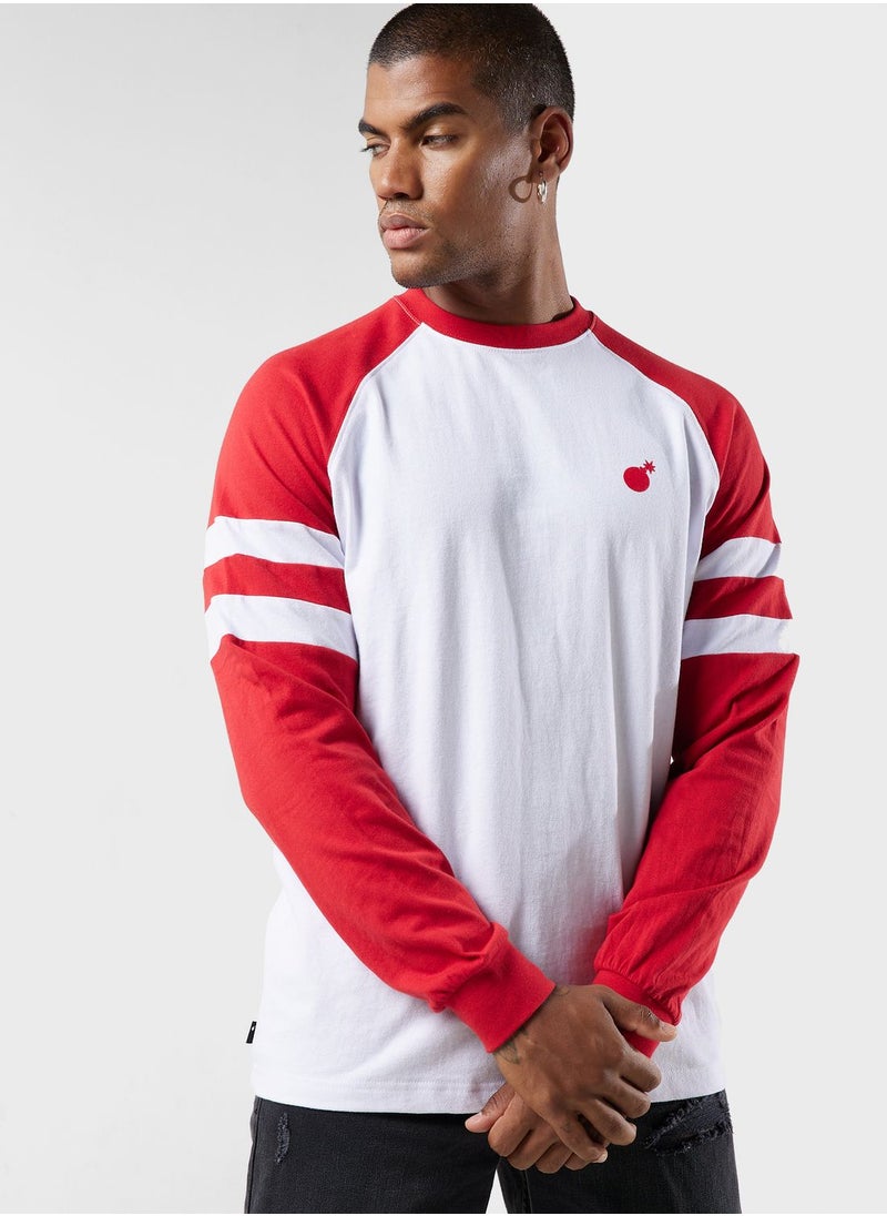 The Hundreds - Cannon Raglan T-Shirt - Image 1