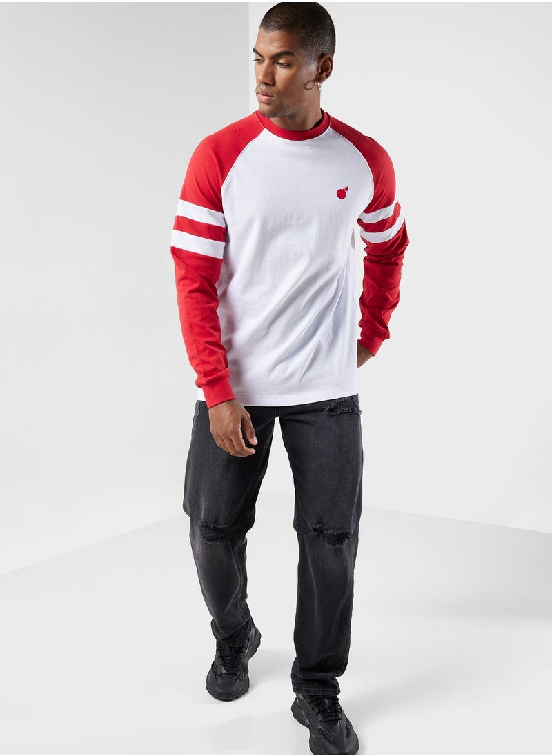 The Hundreds - Cannon Raglan T-Shirt - Image 1