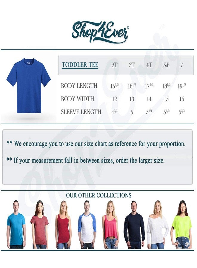 shop4ever® Jesus Cross Cursive Script Pocket Size Toddler Cotton T-Shirt 2T Royal Blue - Image 5