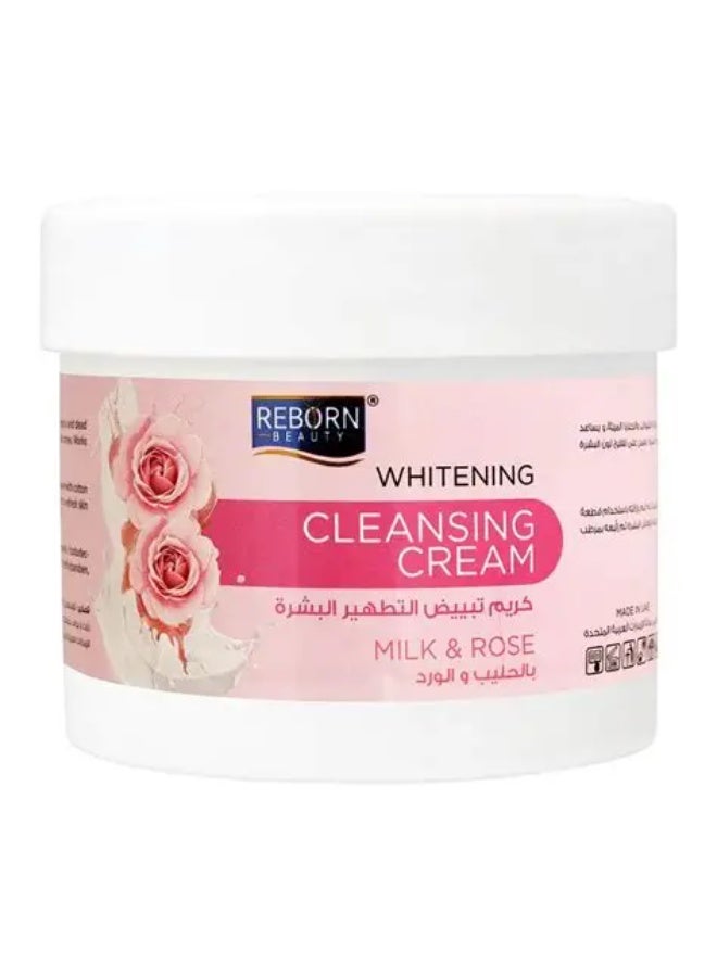Reborn Beauty Whitening Cleansing Cream Milk & Rose 500ml - Image 1