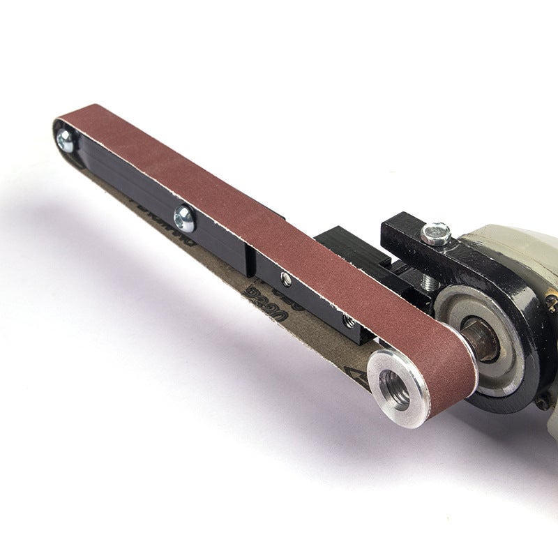 100-type angle grinder modified belt sander woodworking belt sander 125-type angle grinder modified mini belt sander(M10/M14 angle grinder general-purpose Belt Sander A) - Image 5