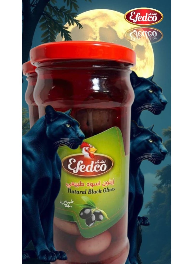 efedco efedco  Natural Black Olives 370 gm - Image 4