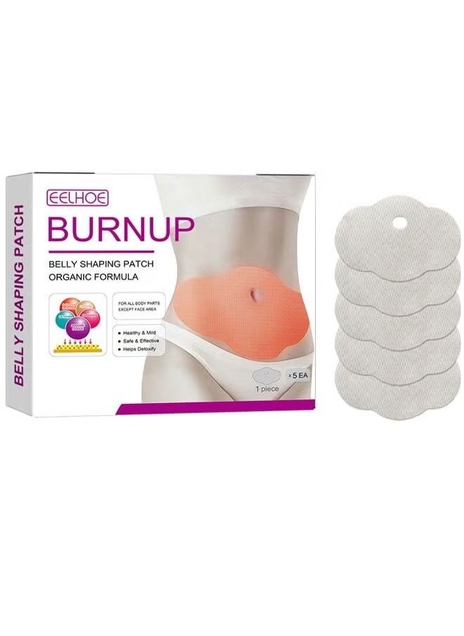 EELHOE Shaping and Slimming Abdominal Lifting Patch, Belly Shaping Patch Organic 5 PcsShaping and Slimming Abdominal Lifting Patch, Belly Shaping Patch Organic 5 Pcs  - Image 1