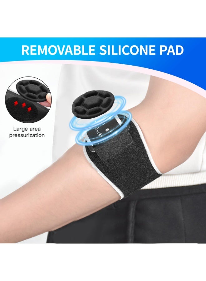 Bukela Tennis Elbow Support Strap, Adjustable Golfers Elbow Brace with Removable Compression Pad - Image 3