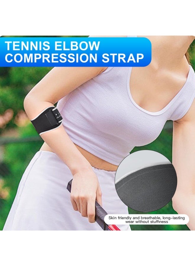 Bukela Tennis Elbow Support Strap, Adjustable Golfers Elbow Brace with Removable Compression Pad - Image 5