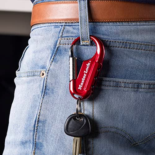 Master Lock 1548DCM Backpack Lock, Set Your Own Combination Lock, Colors May Vary - Image 2
