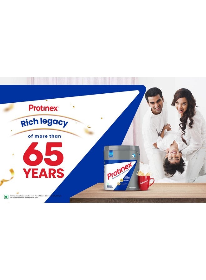 Protinex Protinex Nutritional Protein Rich Mix For Adults - (Original, 1 Kg, BIB) with Vital Nutrients to Support faster absorbation & Immunity  - Image 5
