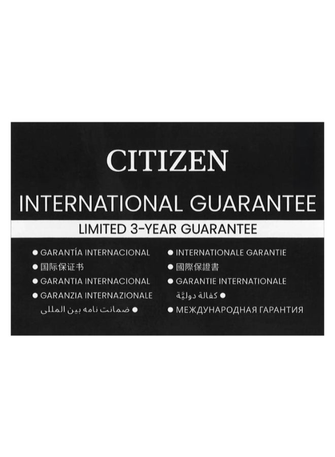 CITIZEN Men's Stainless Steel Analog Watch BM7653-50Q - 40 mm - Image 5